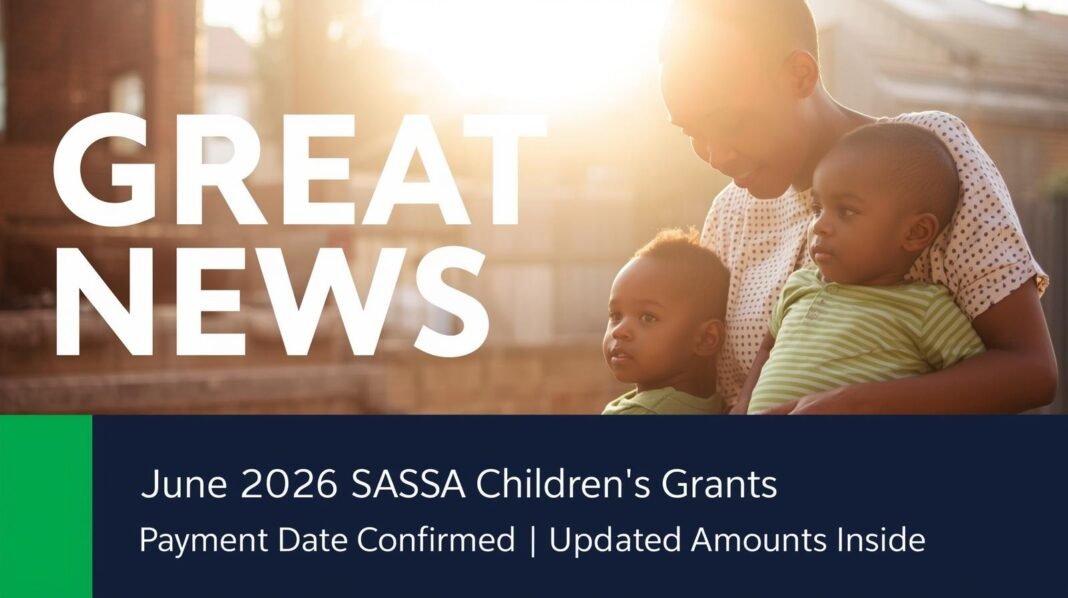 June 2026 SASSA Children’s Grants