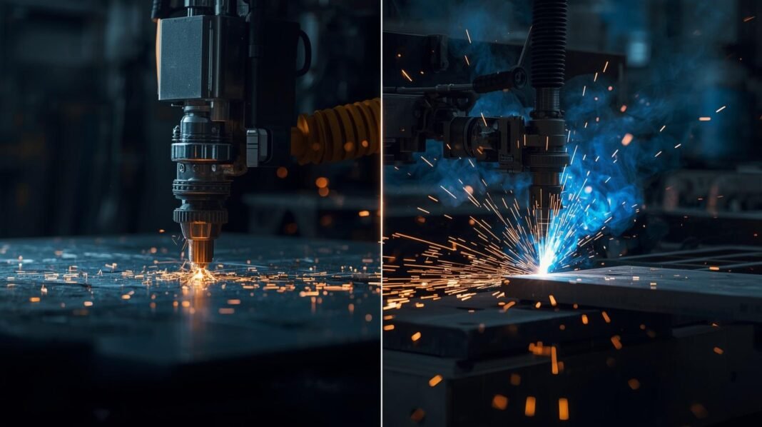 Laser Cutting vs Plasma Cutting in Steel Fabrication