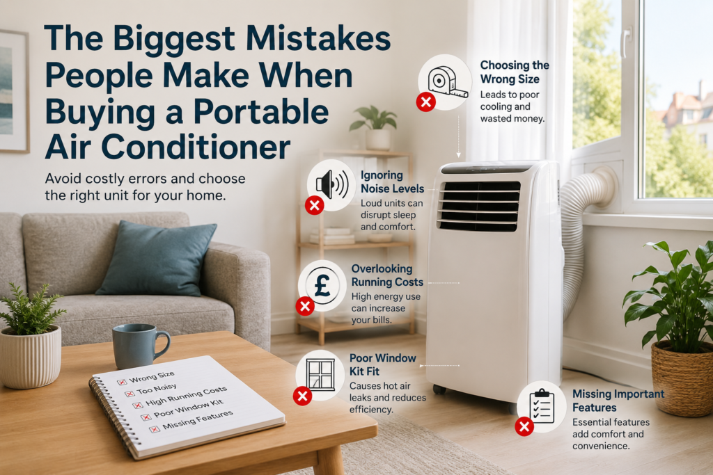 The Biggest Mistakes People Make When Buying a Portable Air Conditioner