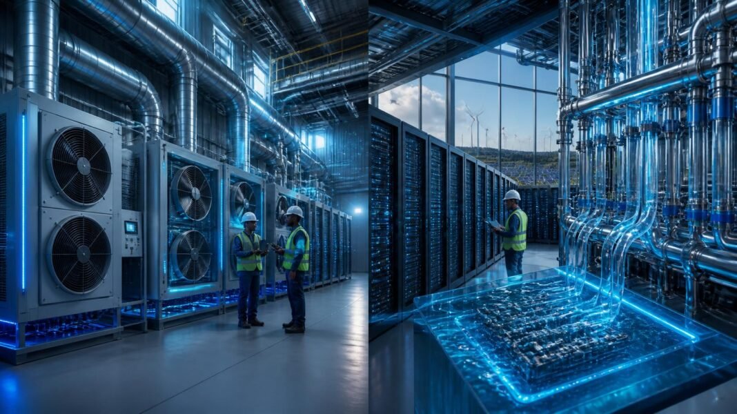 Data Centre Cooling Systems in Africa HVAC and Liquid Cooling