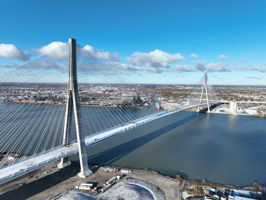 Inside the Gordie Howe International Bridge
