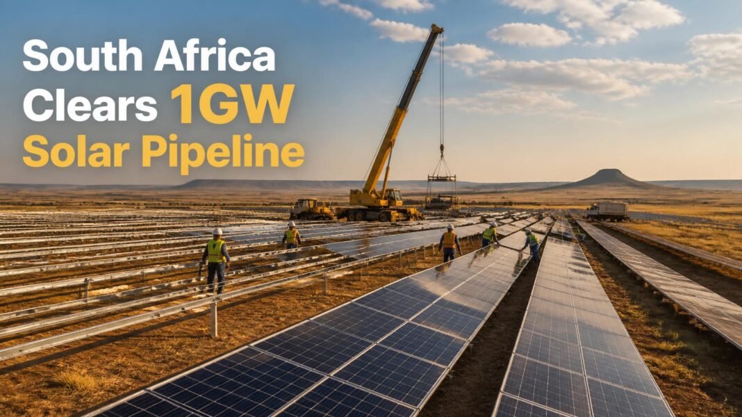 South Africa Clears Four REIPPPP Solar Projects for Construction