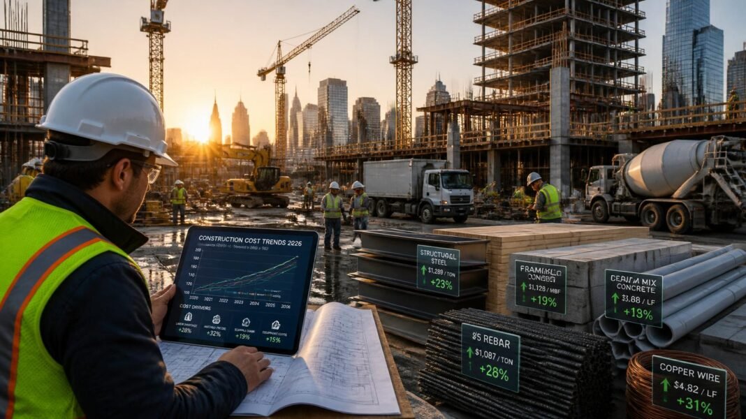 US Construction Costs Keep Climbing in 2026