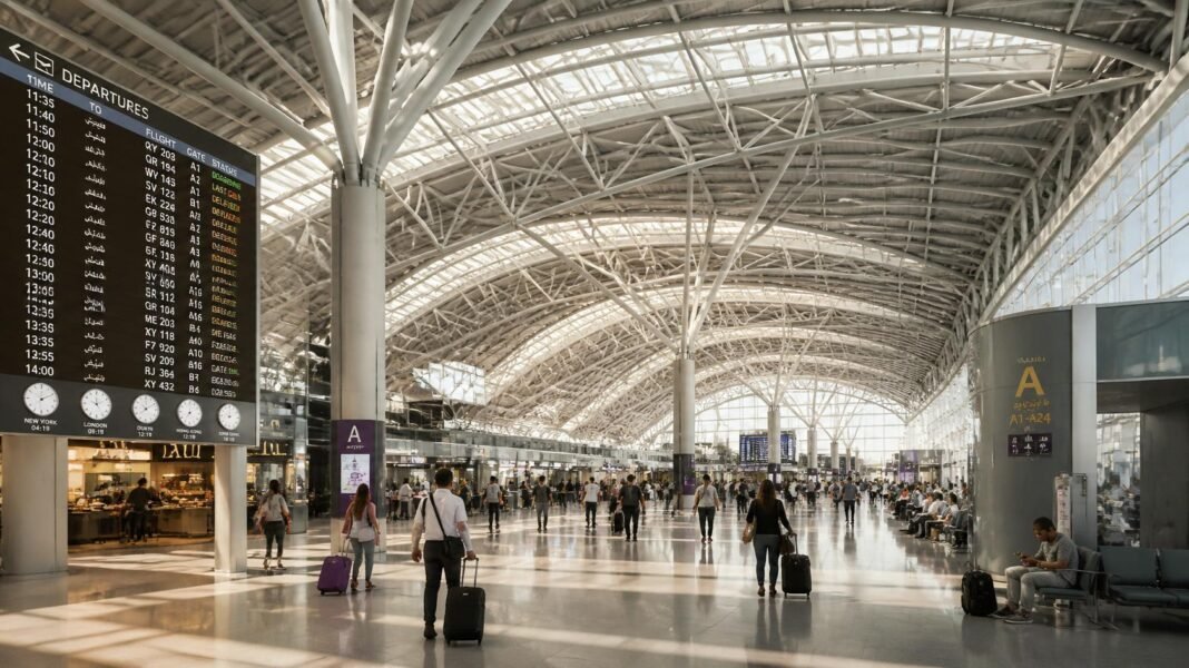 Why Airports Have Curved Roofs