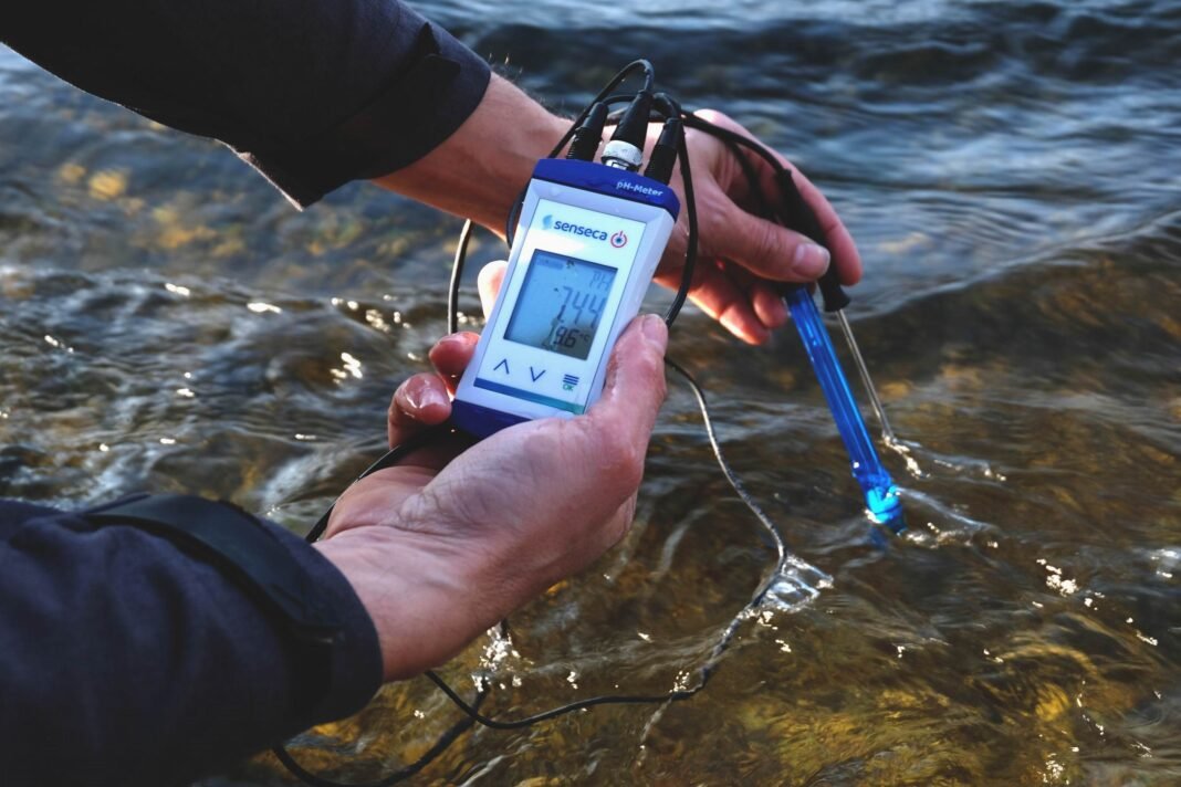 Industrial plant water treatment monitoring